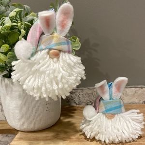 Set of 3 Bunny Gnomes Hand Made